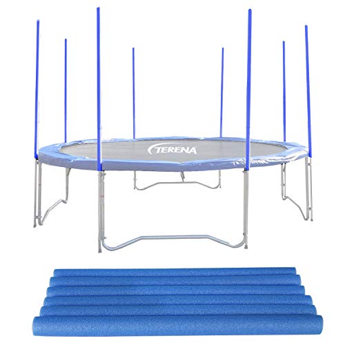 SERENA Terena Trampolin Schaumrollen blau Stangenschutz für 244 305 366 430 488 460 Innendurchmesser 25 mm SERENA Terena Trampolin Schaumrollen blau Stangenschutz für 244 305 366 430 488 460 Innendurchmesser 25 mm