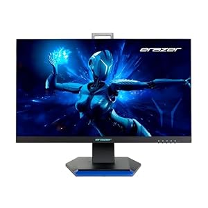 ERAZER Spectator X40 (MD 21725) 62, 2 cm (25 Zoll) Full HD HDR10 Gaming Monitor (180Hz, 1080p, Adaptive Sync, 16:9, 1ms, HDMI, Display Port)