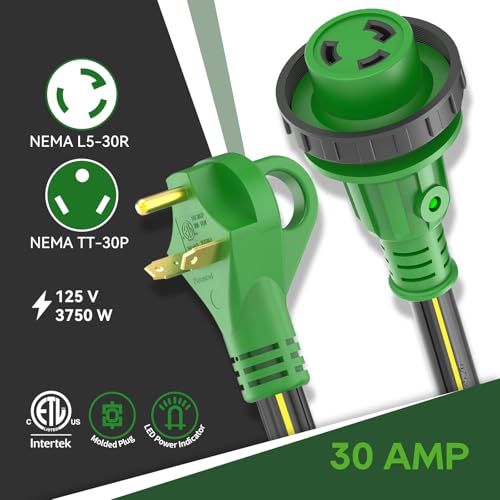 RVGUARD 30 Amp 25 Foot RV Power Extension Cord by RVGUARD - Used condition - Image 3
