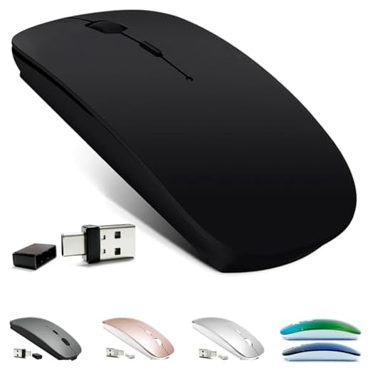 KLO Dual-Mode Rechargeable Bluetooth Mouse