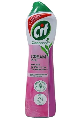 16er Pack - CIF Scheuermilch - Pink - 500 ml