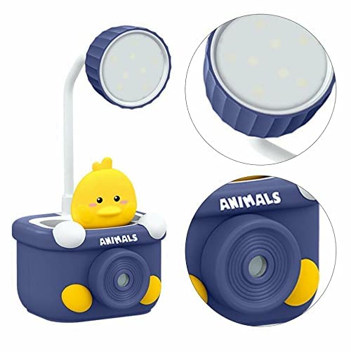 Stylie Modern Alternatives Pack of 1 Pencil Sharpener Small Table Lamp Cartoon Naughty Animal Lamp USB Socket (01 Pc.)