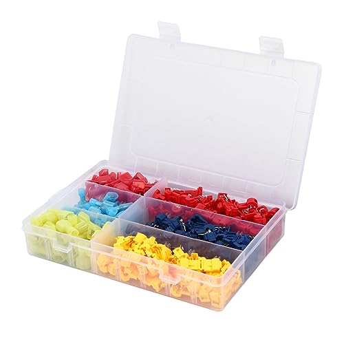 Connecteur pour fil de cuivre TOPBATHY de 200 pièces isolées pour câblage de voiture et maison