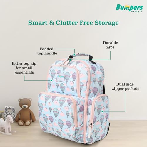 Image of Bumper Baby Diaper Bag | Waterproof Maternity & Travel Bag