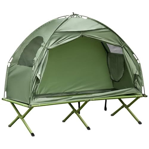 Carpa campamento plegable impermeable con cama integrada