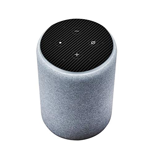 Head Case Designs Officially Licensed Alyn Spiller Carbon Fibre Plain Art Mix Vinyl Sticker Skin Decal Cover Compatible With Amazon Echo Plus (2nd Gen) - Skin only Echo Plus (2nd Gen) is NOT included