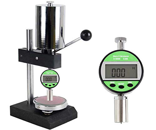 VTSYIQI Shore Hardness Test Stand Shore D Durometer Hardness Test Stand LD-YJ for Testing Digital Shore Hardness Tester Durometer D Type LX-D-Y Portable 0-100HD Shore D Hardness Tester Meter VTSYIQI Shore Hardness Test Stand Shore D Durometer Hardness Test Stand LD-YJ for Testing Digital Shore Hardness Tester Durometer D Type LX-D-Y Portable 0-100HD Shore D Hardness Tester Meter