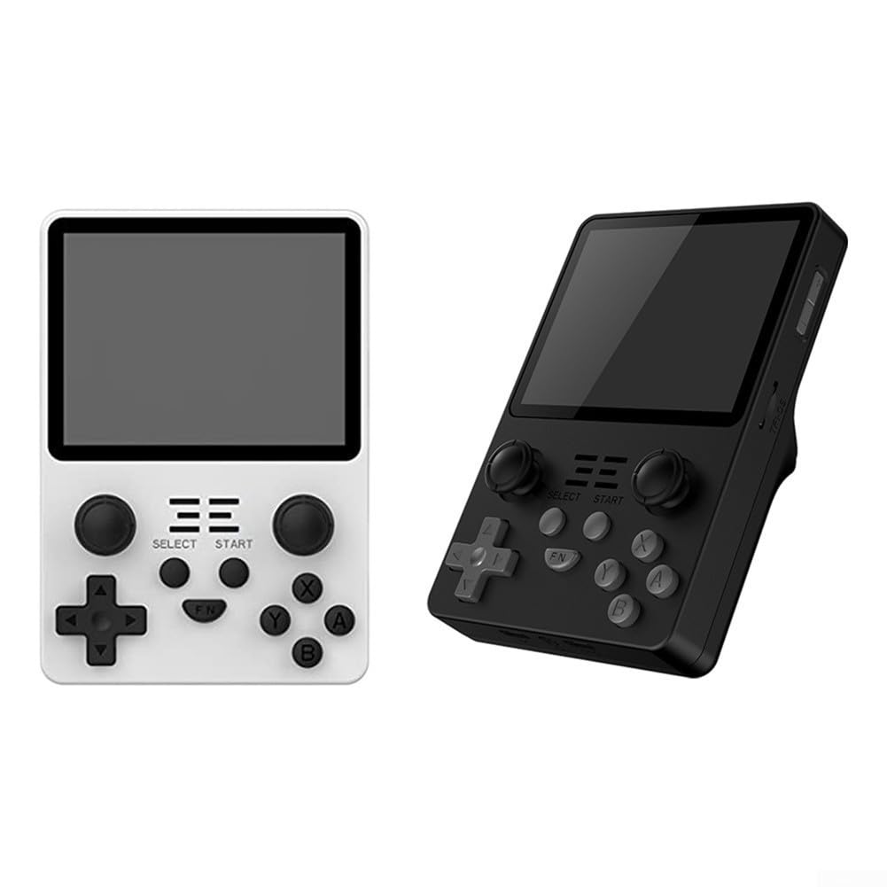 Per console portatile Powkiddy RGB20S retrò: 15.000 giochi integrati e display IPS! (16 GB + 64 GB nero)
