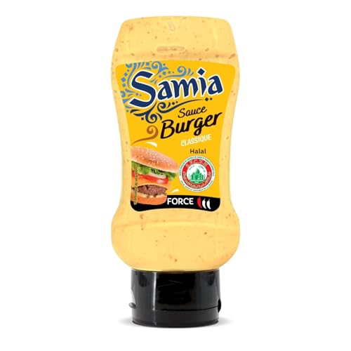 Sauce burger Halal SAMIA en format pratique 350g pour vos sandwichs