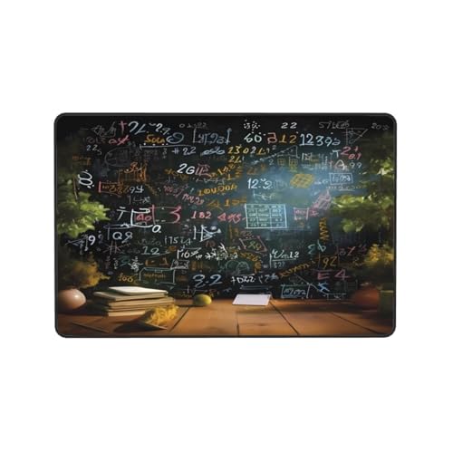 Tapis imprimé formule mathématique tapis de sol moderne et antidérapant - 8