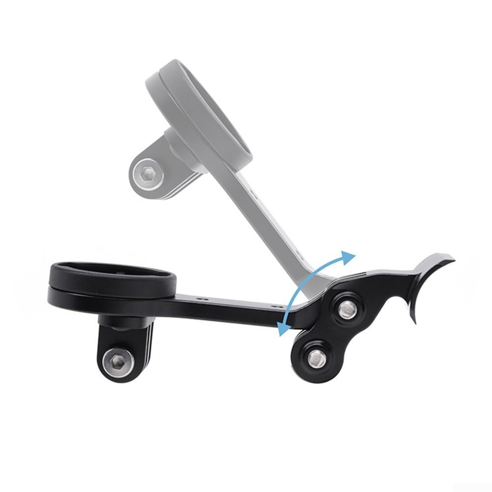 Supporto per computer da bici per BMC compatibile con Garmin per Brayton per WAHOO Supporto adattatore in alluminio leggero accessorio da ciclismo per fissaggio dispositivo (A)