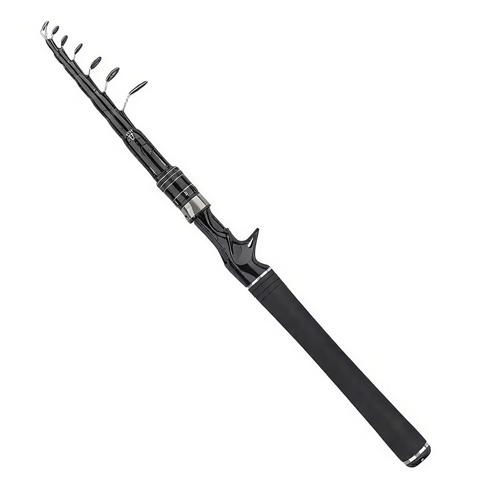 Ugly Stik wędka, teleskopowa wędka wędkarska lekka wędka karpiowa z włókna węglowego do łodzi brzegowej słodkowodnych słonowodnych