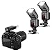 Neewer 2 Packs 750II TTL Flash Speedlite kit with 2.4G Wireless Trigger and Diffuser, Compatible with Nikon DSLR D850 D810 D800 D780 D750 D700 D610 D600 D500 D7500 D7200 D5600 D5300 D3500 Cameras