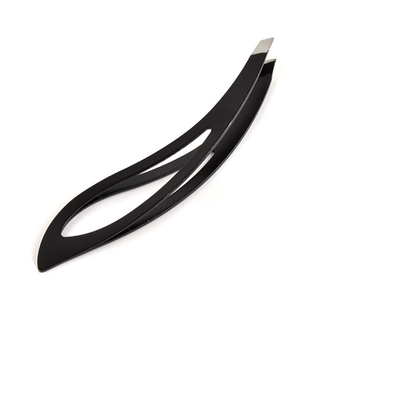JINGYAN Pęsety Slant Tip Hair Removal Tweezers Stainless Steel Slanted Flat Point Professional Eye Brow