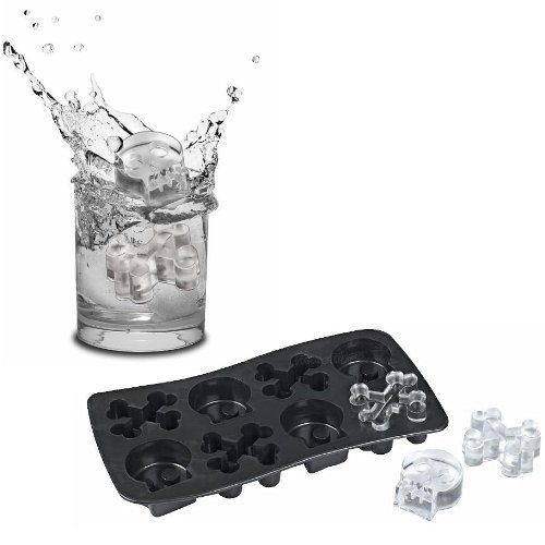 Set de 3 moldes de silicona para hielo Halloween miniatura 4