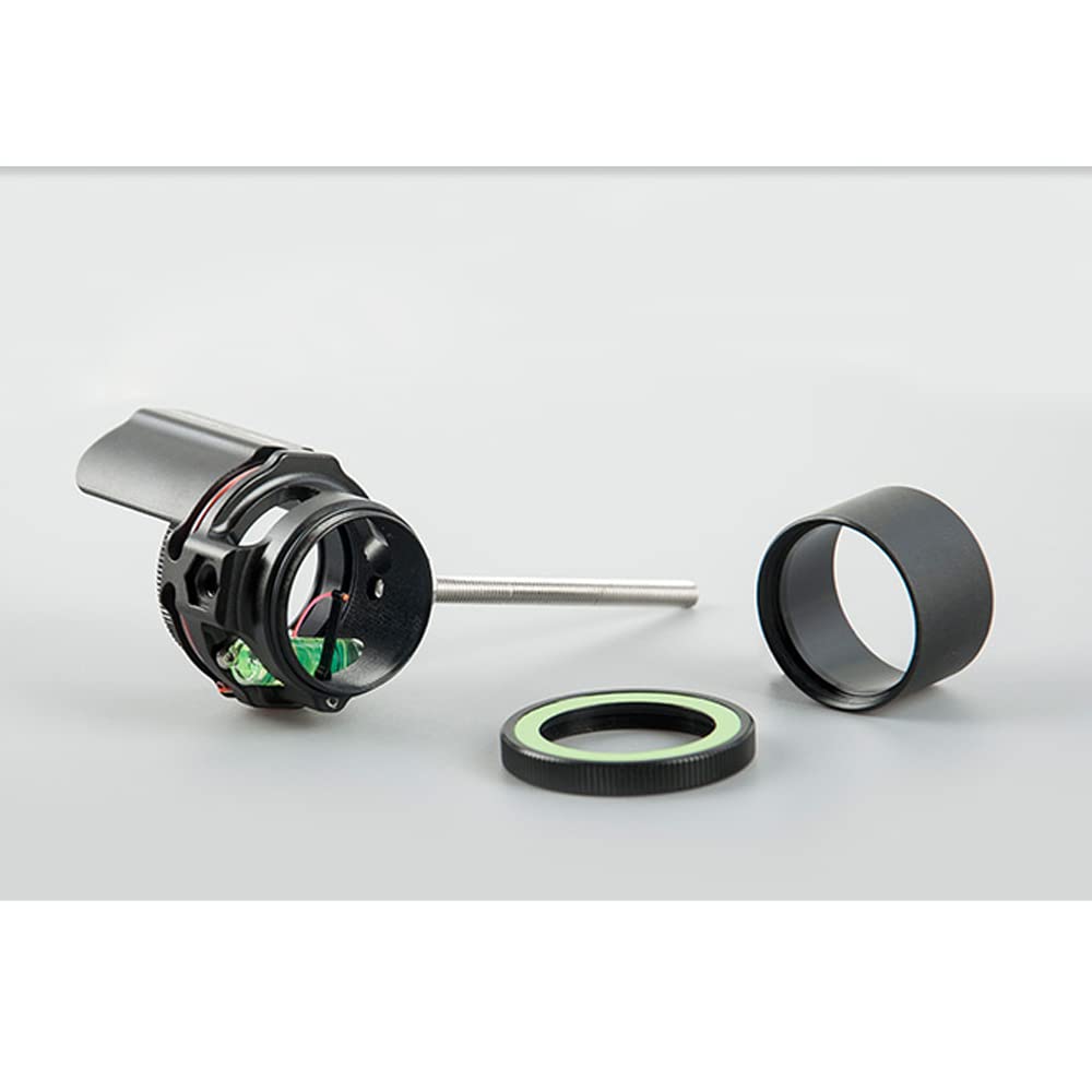 Vista di Arco Composto Sight Pin Mirino per Arco Compound Bow Sight Scope con 2X 4X 6X 8X Lente per Arco e Frecce di Tiro con l'arco