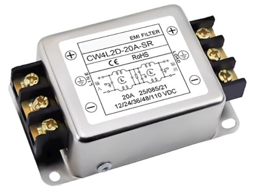 Filtro EMI industrial CW4L2D-20A-SR con blindaje metálico doble etapa CC