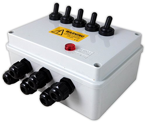 Aquacadabra 5-WAY POND GARDEN SWITCH BOX