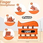 DICYWUDI Grip Strength Trainer, Finger Strength Trainer for Grip Strength Training for Fingers, Wrists, and Hands for Home, Office, Gym, Climbing, Athletes, Musicians, and Therapy - Image 4