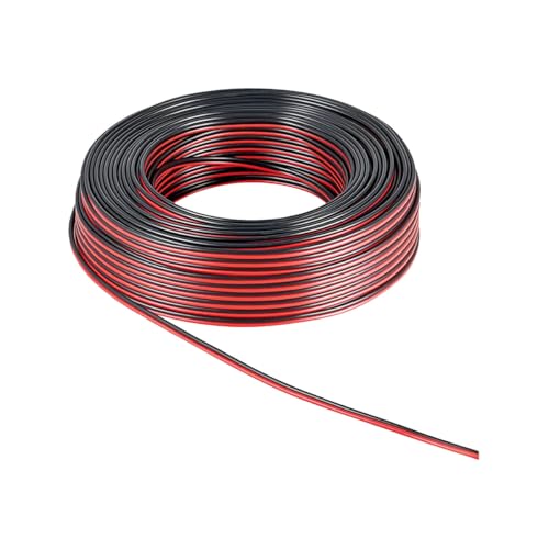 Cable de altavoz CCA bicolor de 2 x 0,75mm² en bobina de 100m para audio doméstico 6