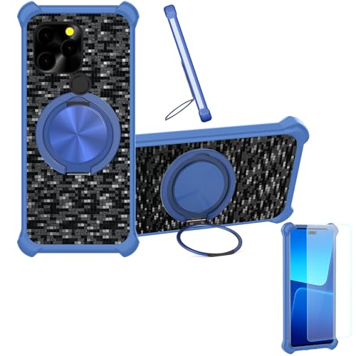 �Ή� Logicom Smart Pro �P�[�X Phone Case [1�� 9H+�d�x���� �K���X�t�B����][360°��]���X�^���h�A�}�O�l�b�g��]CX-13-LAN