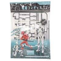 Amazon.co.jp: 【イエロー】戦闘フィギュア ｜組み立て式 可動モデル