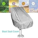 【Material】: 100% tejido de poliéster, es remolque y transpirable. Protege su asiento de la lluvia, la nieve y las heladas, el polvo y el sol.