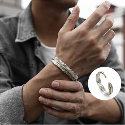 3pcs vintage silver plated bracelet, Angel wings/feathers/twisted woven open bracelet jewelry gift3