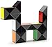 Rubik’s Twist, Colorful 3D Puzzle Classic Brain Teaser Retro Fidget Toy Bend & Twist Into Shapes Objects Animals, for Adults & Kids Ages 8 and up