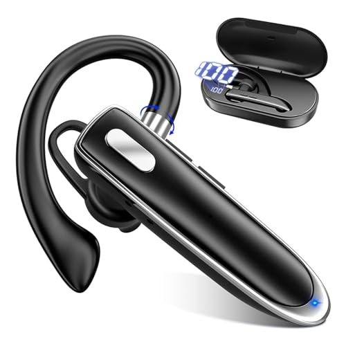 SLuB 1588 Wireless Headset In-Ear Bluetooth 5.3 CVC Noise Cancellation Built-in Microphone Universal for Left and Right Ear Clear Calls Sound For iPhone/Android