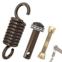 Hängematte Befestigung Federhaken Schaukel Aufhängung Set - Aufhängung Hängesessel Befestigung Set mit Federhaken, Steckbolzen, Geräuschdämpfer, Schraube, Hängesessel Zubehör, Hängematte Ersatzteile