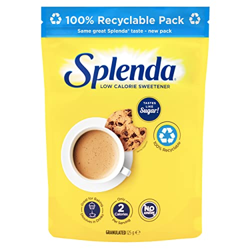 SPLENDA No Calorie Sweetener Granulated Sugar Substitute 125g Pouch