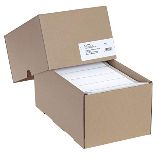 Étiquettes en continu HERMA papier mat blanc supérieur pour impression matricielle précise