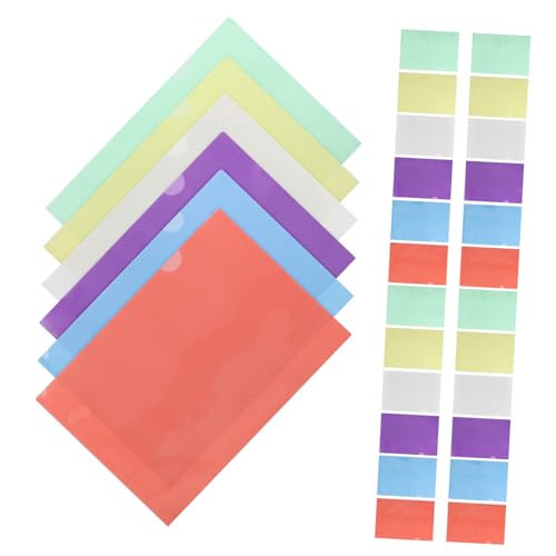 Pochettes pour classement transparentes imperméables lot 36 chemises plastique protection documents