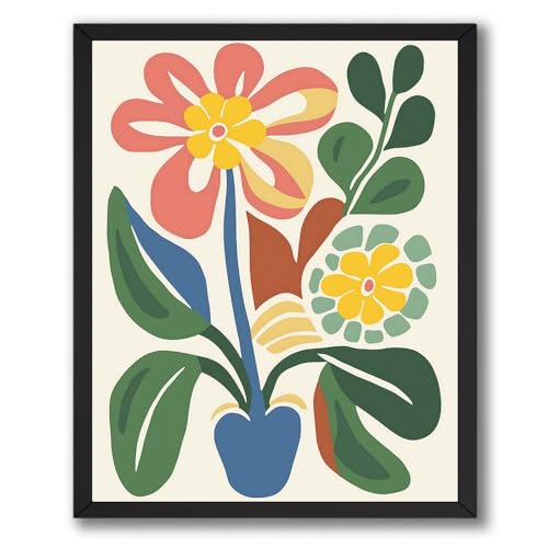 InkFlow Posters Flower Design Poster - Floral & Botanical Art