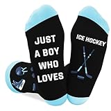 Coopyin Ice Hockey Gifts for Men and Boys Funny Unique Socks Accessories for Ice Hockey Lovers, Fan, Teammate, Players Christmas Birthday Stocking Stuffers Fathers Day Graduation Gift Ideas