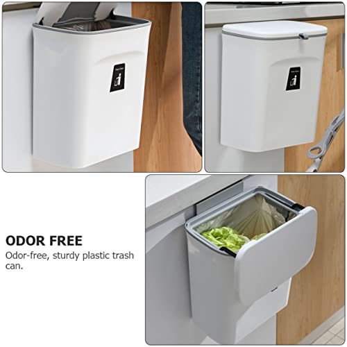 Caneca de basura rectangular para cocina VALICLUD miniatura 5