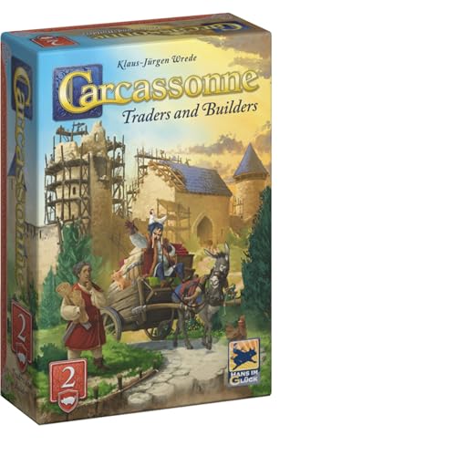 Hans Im Gluck Carcassonne Traders & Builders Board Game Expansion - Add Goods, Pigs & Builders to...