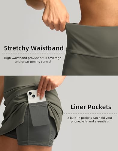 Image of SANTINY Women's Golf Skirts Skorts
