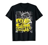 The Simpsons Bart Simpson Eat My Shorts Graffiti T-Shirt