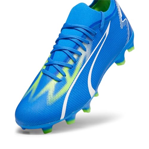 Puma Unisex Ultra Match Fg/AG Fußballschuh, Ultra Blue Puma White Pro Green, 39 EU – Ansicht 6