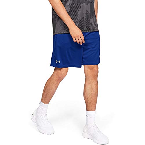 Under Armour Men's Tech Mesh Shorts , Royal (400)/Steel, Small