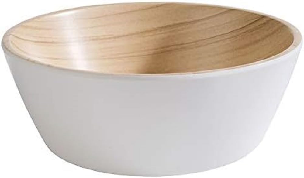 Aps White Frida Bowl Wood & 150(Ø)Mm 450Ml