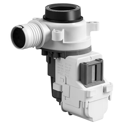 Upgraded W11399437 W11259498 Washer Drain Pump Assembly for Whirlpool WTW5000DW3 WTW5010LW0 WTW5105HW1 WTW5057LW0 for Maytag MVW4505MW1 MVW5430MW0 MVWC565FW3 MVW6200KW1 Replaces 4961028 AP6974144