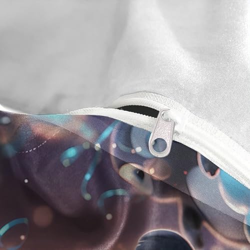 Housse de Couette Pingouins Hypoallergénique et Douce en Microfibre 3D - 8