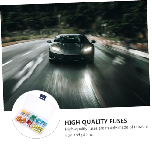 PRETYZOOM 120 fusibles automotrices mini para coche de plástico y hierro miniatura 4