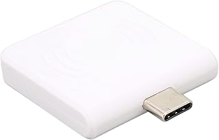 Card Reader,Type C Phone OTG Card Reader,Contactless R65 for RFID Smart Card Reader 125Khz/13.56Mhz IDIC Reader (R65C)