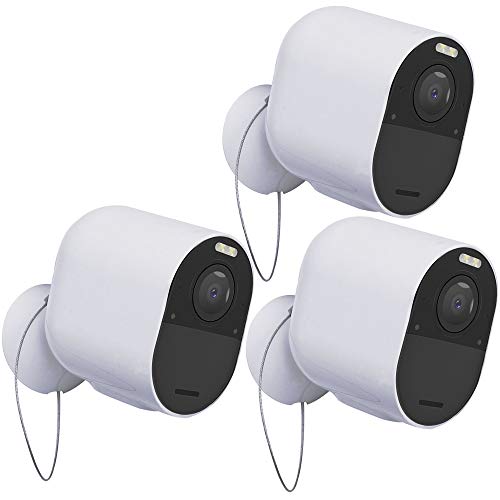 Preisvergleich Produktbild Kamera-Diebstahlsicherungskette, BECEMURU-Diebstahlsicherungskette Schutzhalsband für die Diebstahlsicherung im Innen- und Außenbereich für die Arlo Ultra-Kamera (3 Pack)