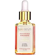 Luxe Serum Organic Astaxanthin Serum - Concentrated Antioxidant Serum - Also with Organic Rosehip...