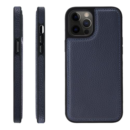 HANATORA for iPhone 12ProMax �P�[�X �{�v �ϏՌ� �o���p�[�^ �X�}�z�P�[�X �X�}�z ���ʖ{�v �V�������N���U�[ �M�t�g �l�C�r�[ WPG-12ProMax-Navy